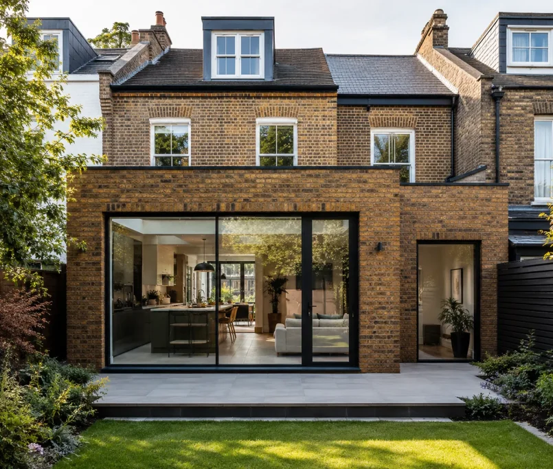 A beautiful modern home extension built by professionals, answering the question: do i need an architect for an extension.