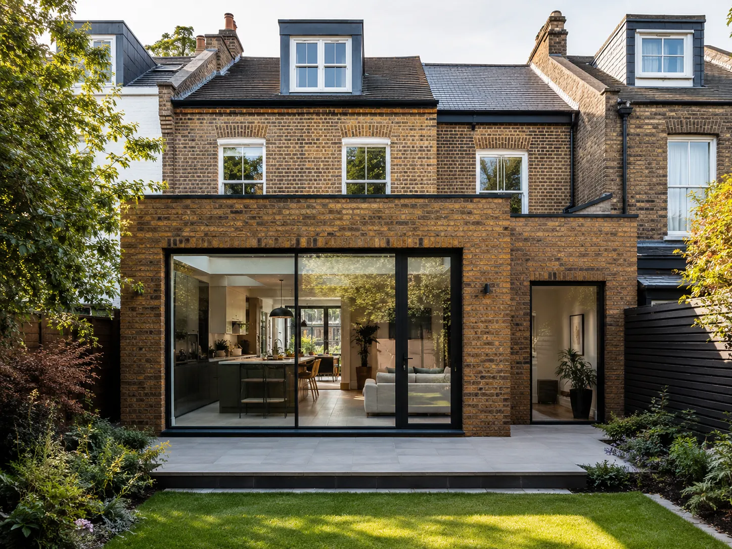 A beautiful modern home extension built by professionals, answering the question: do i need an architect for an extension.