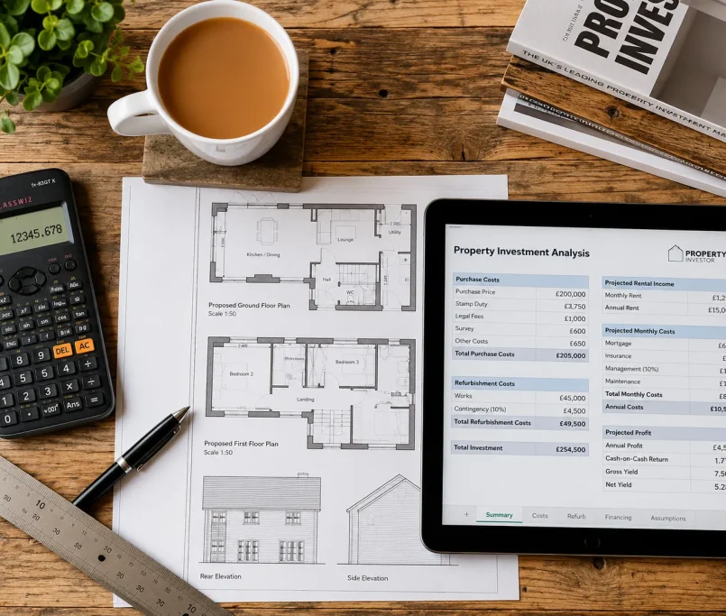 Financial planning and budgeting for a UK home renovation project