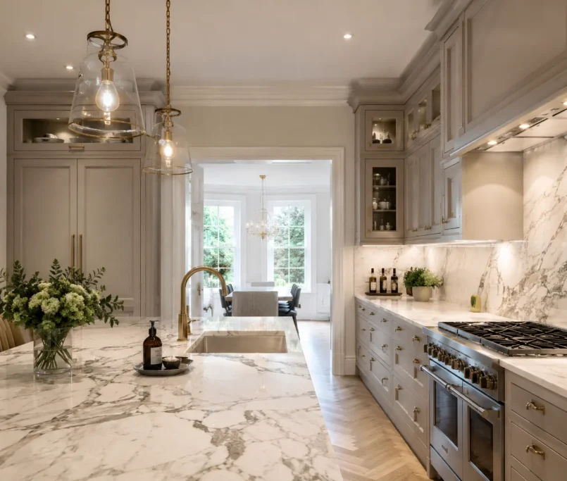 A high-end London luxury renovation project, highlighting our commitment to quality.