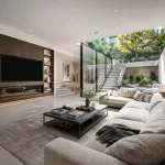 A stunning completed luxury basement extension London project featuring a bright open-plan layout.
